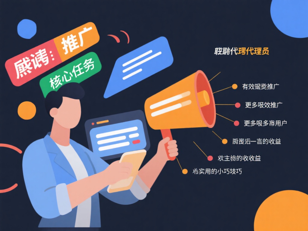 成为代理后，推广是核心任务。有效的推广不仅能吸引更