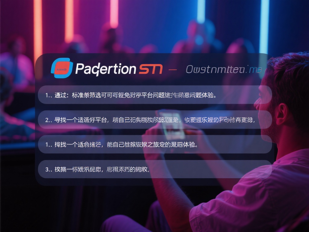 通过以上标准筛选，可以避免因平台问题导致的不愉快体